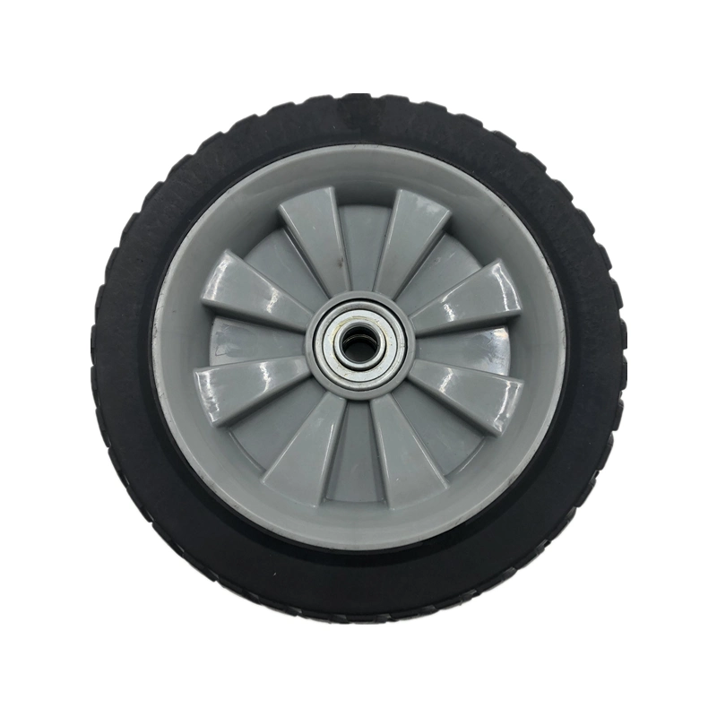 Non-Slip Solid Tyre Type Rubber Wheels for Hand Truck/Trolley/Cart