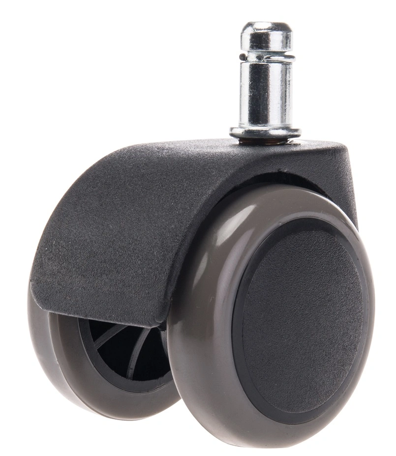 Twin Wheel Furniture Caster Wheel, Stem Swivel Caster, Office Chair Caster Wheel