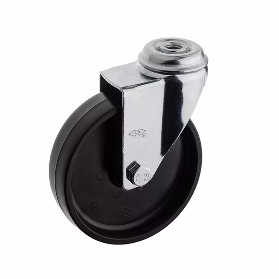 Rullo portastrumenti fisso in plastica nera